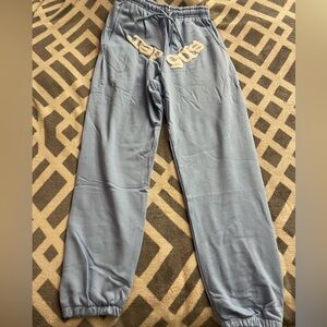 Light Blue Sp5der Sweatpants